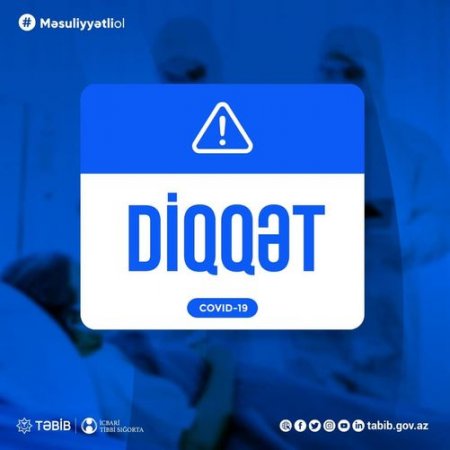 Son dəqiqə: TƏBIB vacib məlumat yaydı