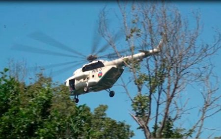 Balakəndə narkobaron helikopterlə tutuldu - Foto