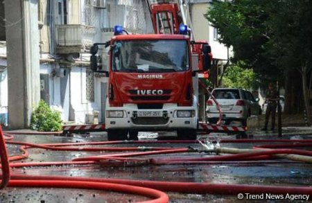 SON DƏQİQƏ: "Torqovı"da mağaza yanır