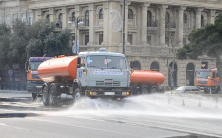 Bakıda əlavə gücləndirilmiş dezinfeksiya aparılacaq