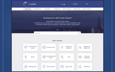 “E-sosial” portalının aktiv istifadəçisi 800 minə çatdı
