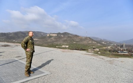 Prezident: "İşğalçılar bizim torpağımızdan da istifadə edib qanunsuz gəlirlər əldə ediblər"