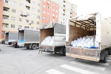 Daşkəsəndə polis şəhid ailələrinə bayram sovqatları payladı