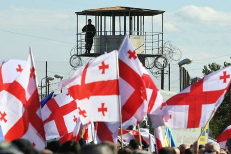 Tbilisinin mərkəzində Saakaşvilinin azad edilməsi tələbi ilə aksiya keçiriləcək