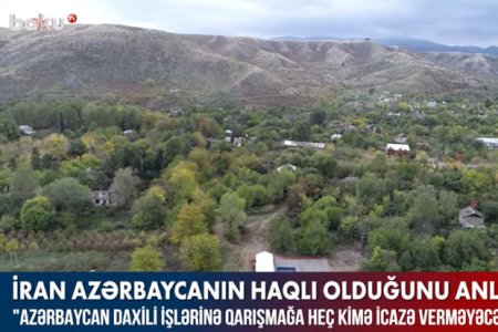 İran Azərbaycanın haqlı olduğunu anladı – VİDEO