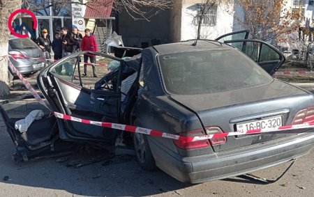 Gəncədə iki nəfərin öldüyü qəzanı orta məktəb şagirdi törədib - Təfərrüat