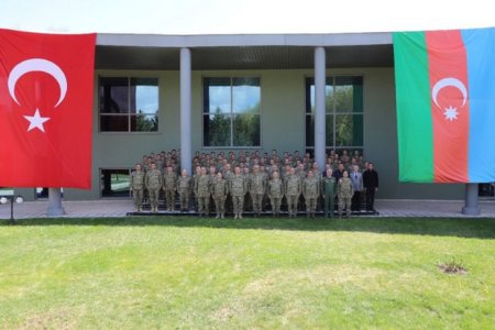 Azərbaycan hərbçiləri Türkiyədə növbəti təlim kursu keçiblər - FOTO