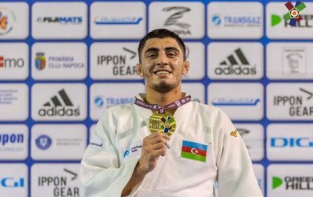 Cüdoçumuz açıq Avropa turnirinin qızıl medalını qazandı