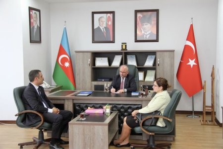 Türk Standartları İnstitutunun sədri Azərbaycanda rəsmi səfərdə olub - FOTO