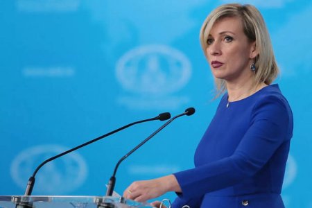 Zaxarova: “Makronun açıqlamalarını kobud və qətiyyən qəbuledilməz hesab edirik”