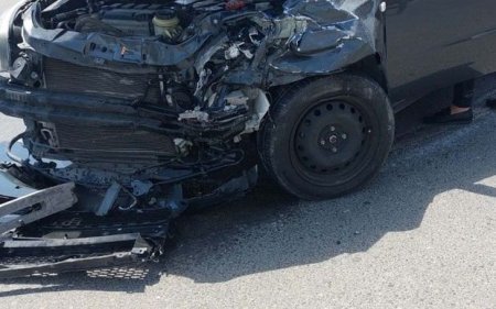 Bakıdan Xaçmaza sərnişin daşıyan “Prius” aşıb, xəsarət alanlar var