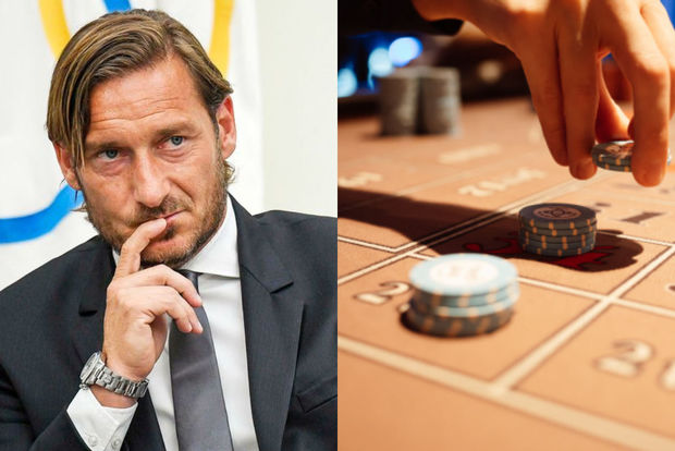 Totti çirkli pulların yuyulmasında ittiham olunur