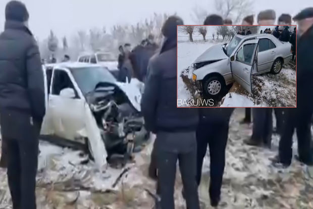 Ağcabədidə baş verən qəzada ölən və yaralananların kimliyi AÇIQLANDI - YENİLƏNİB