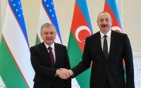 Şavkat Mirziyoyev Prezident İlham Əliyevi təbrik edib