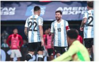 Lionel Messi milli komandalar tarixində assist rekordunu təkrarlayıb